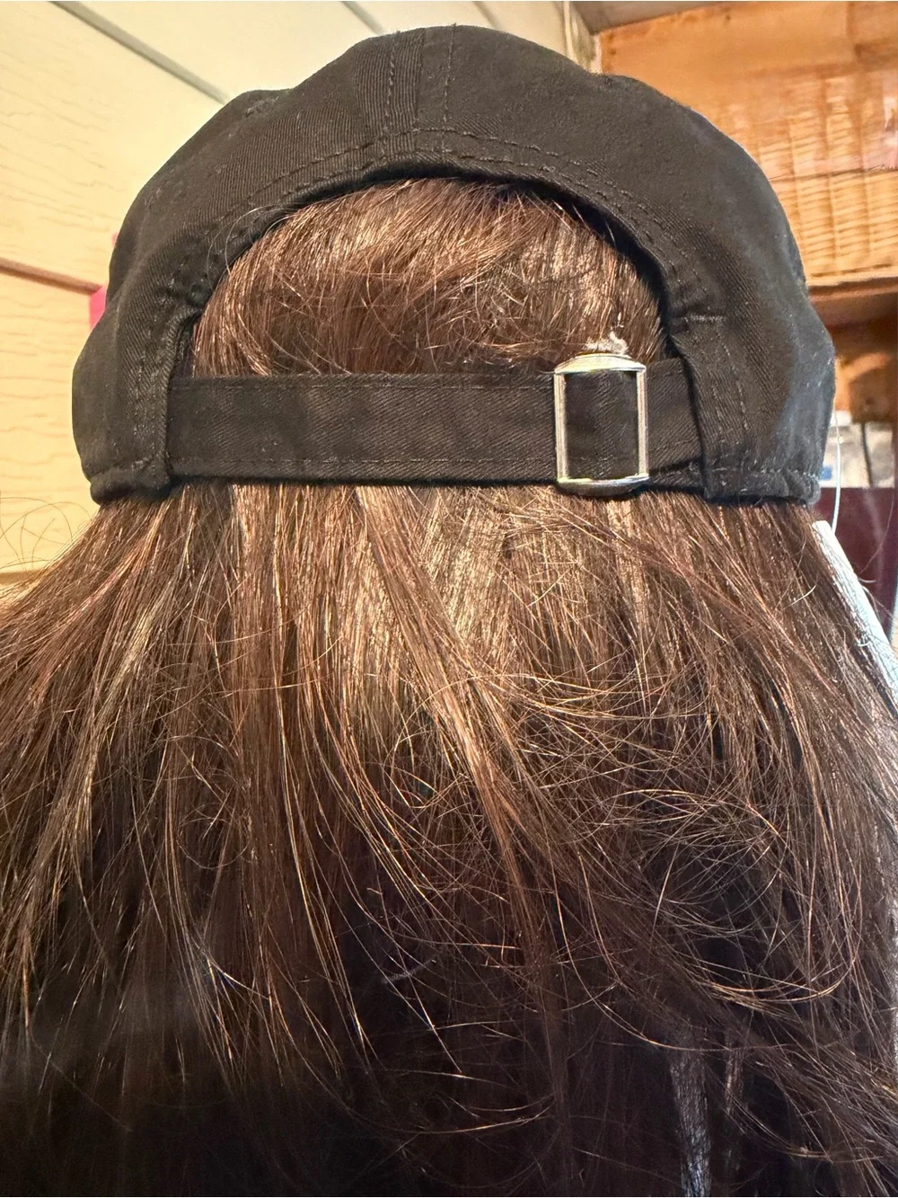ALO Yoga Black Logo Baseball Cap